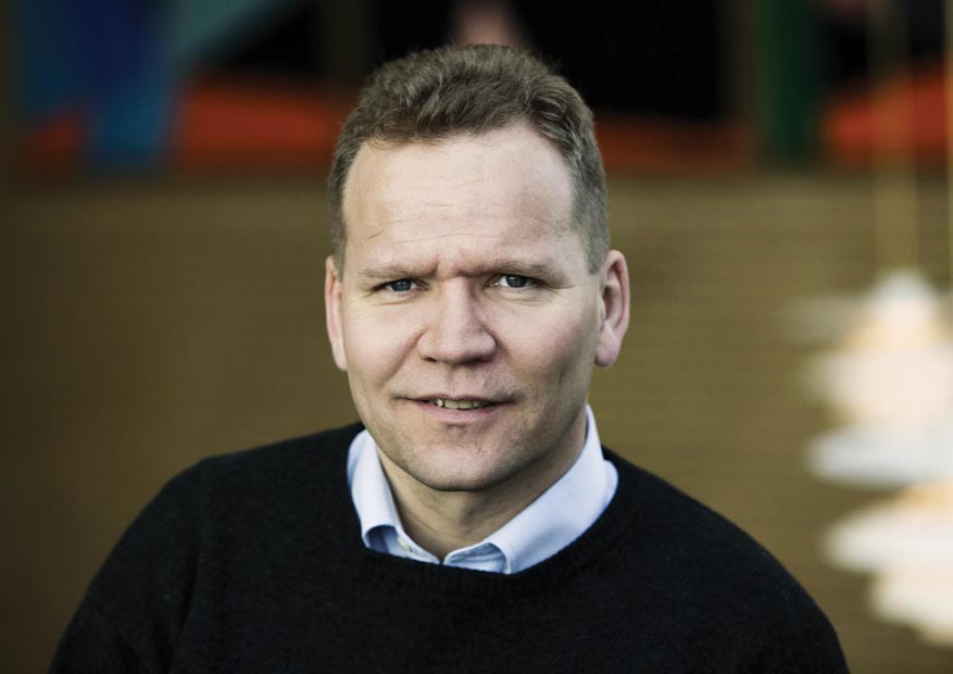 Portræt af Troels Ravn