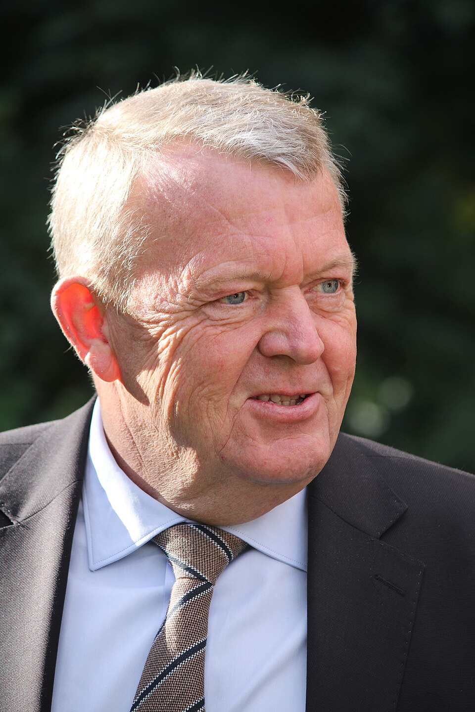 Portræt af Lars Løkke Rasmussen