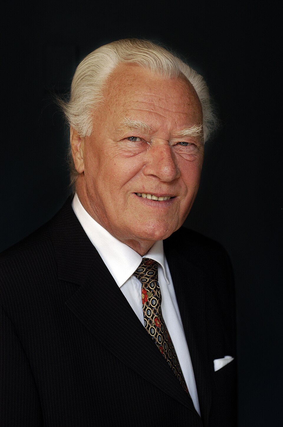 Portræt af Poul Schlüter