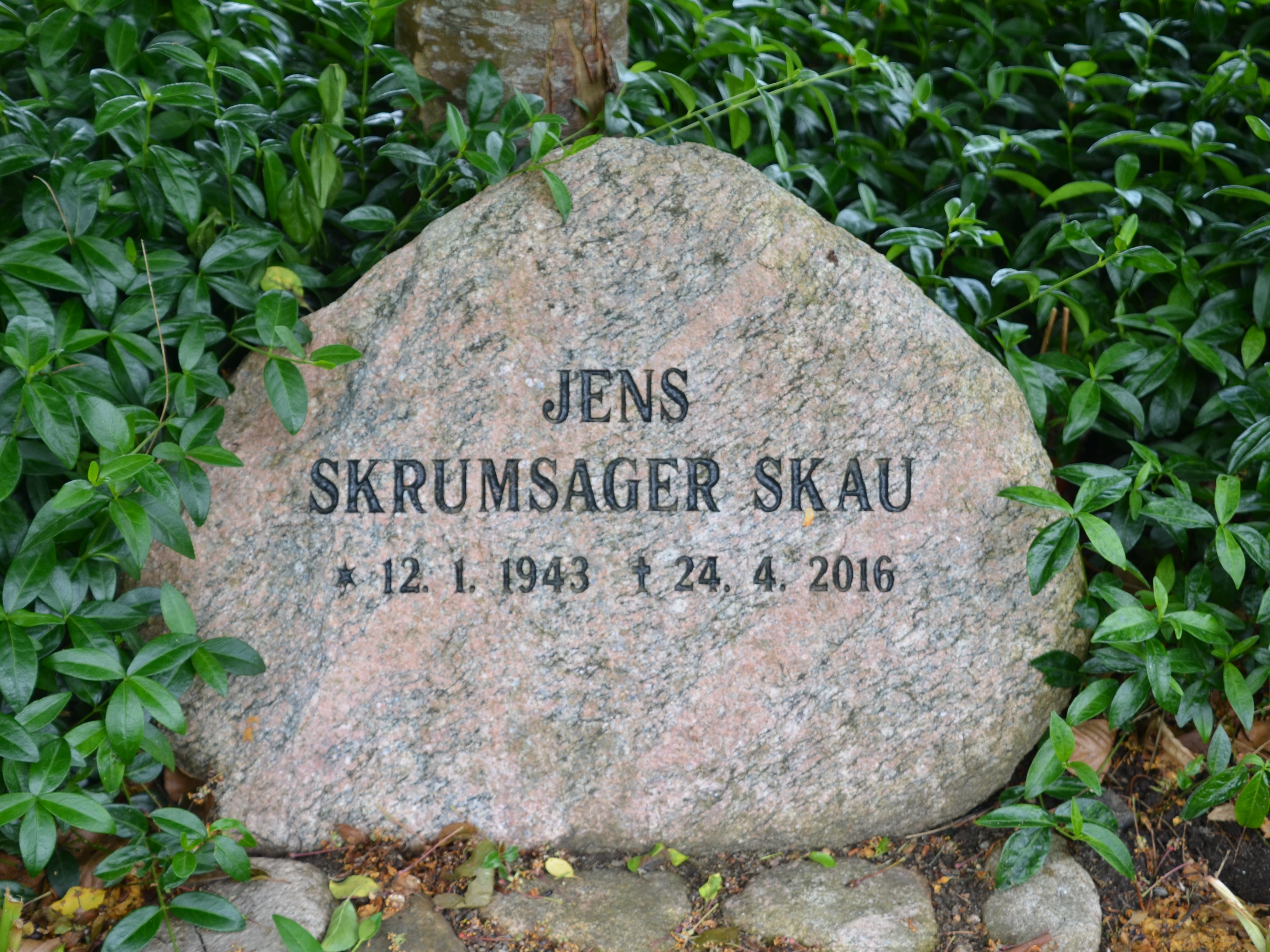 Portræt af Jens Skrumsager Skau