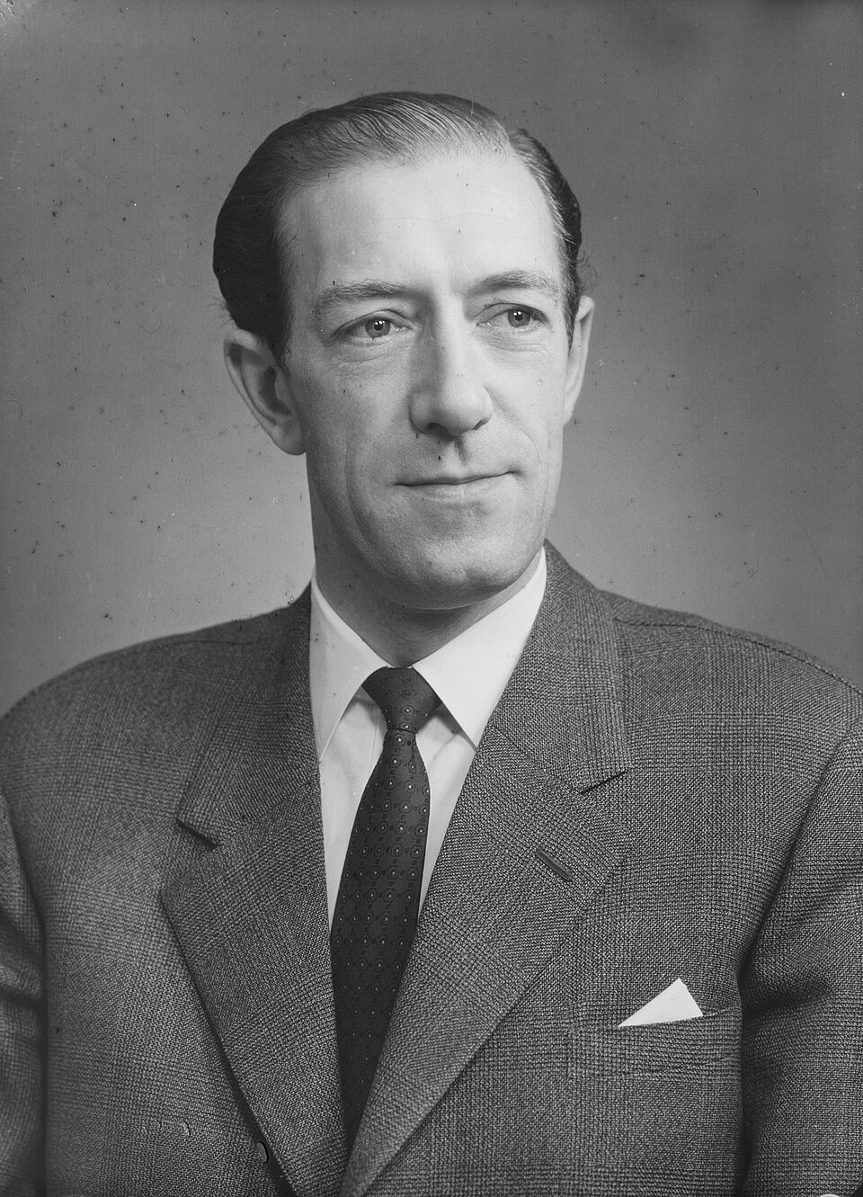 Portræt af Hilmar Baunsgaard