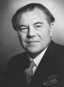 Portræt af Hans Hedtoft