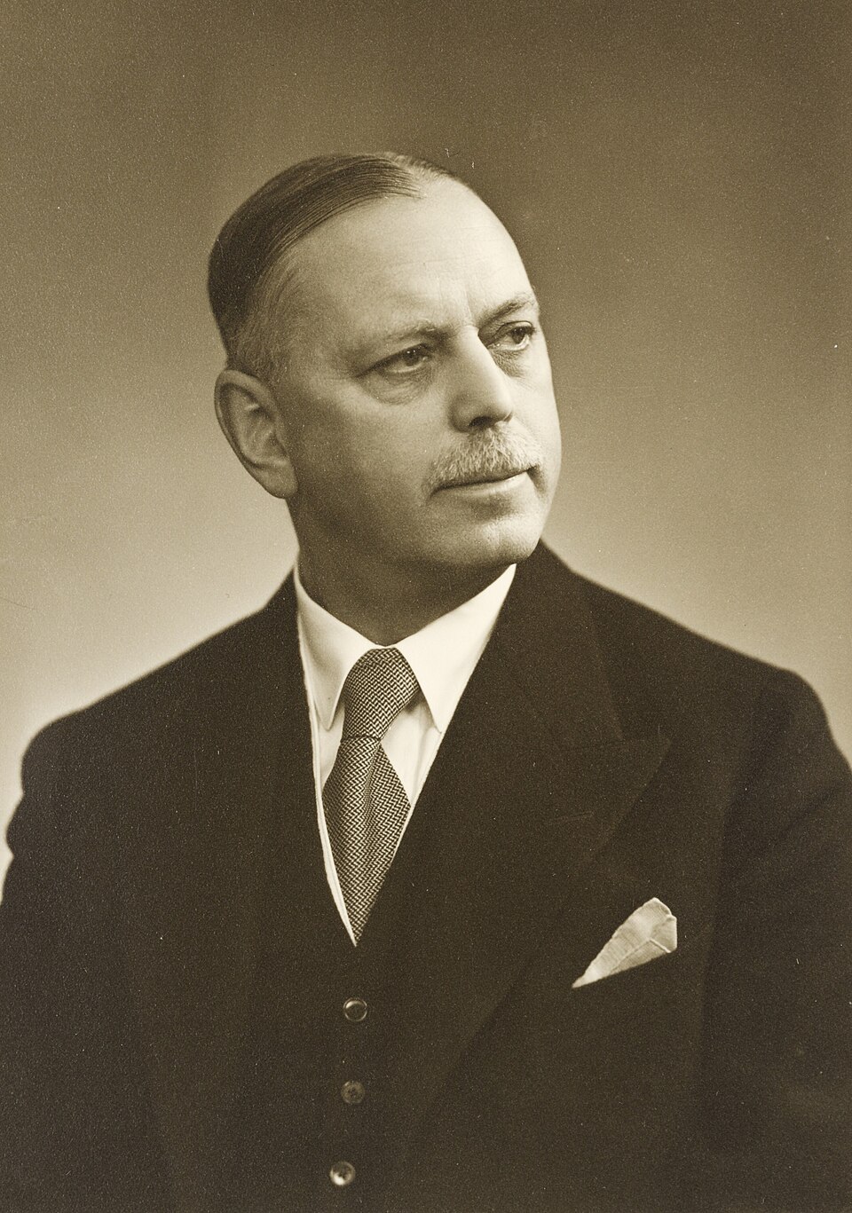 Portræt af Halfdan Hendriksen