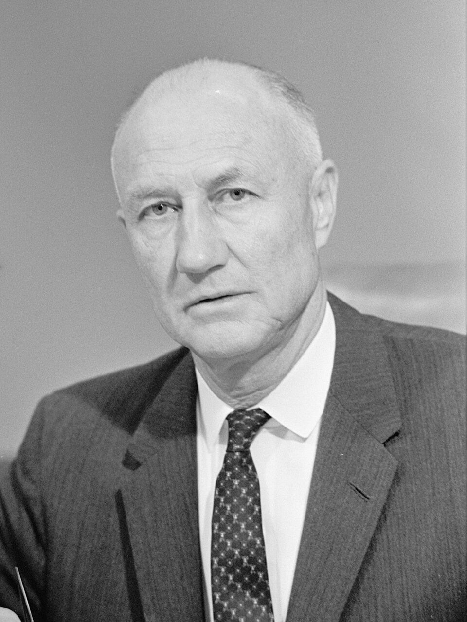 Portræt af J. Strøm