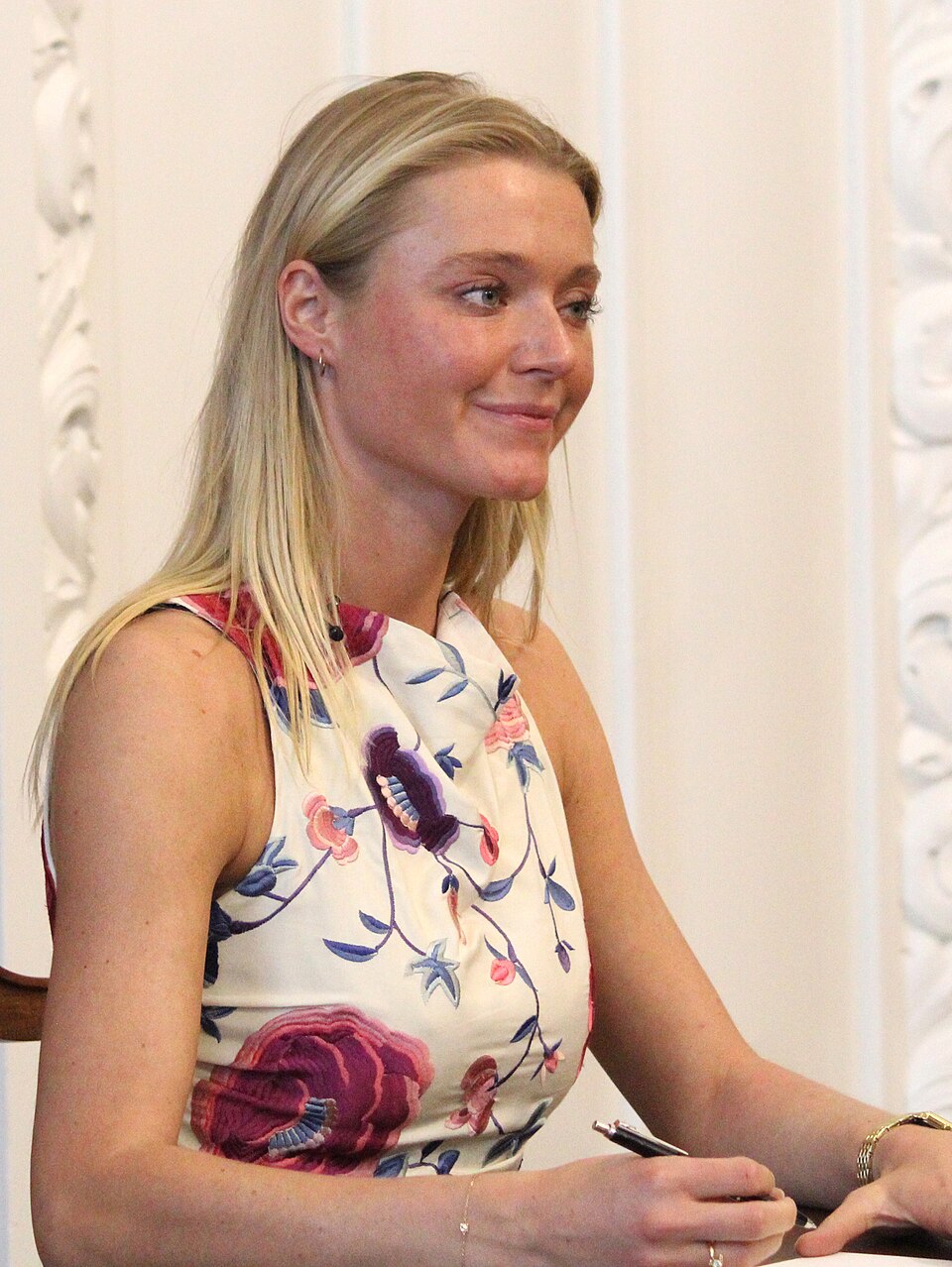 Portræt af Mathilde Hjort Bressum